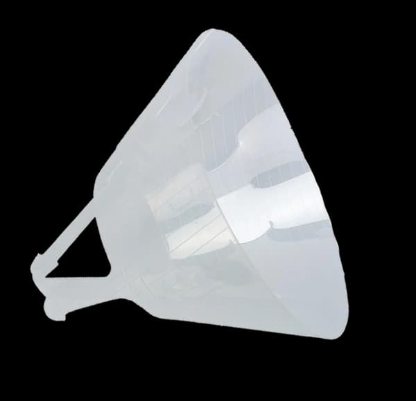 Collar Isabelino 10 cm Clear