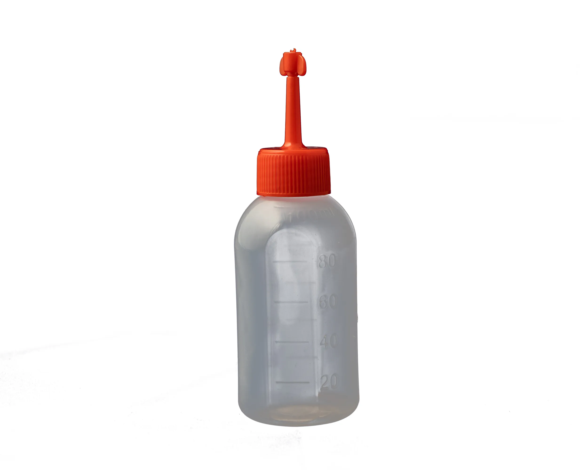 Botella para Semen de 100ml de capacidad. La botella de semen está hecha de un material de buena calidad, con escala incrustada en el cuerpo de la botella permite al veterinario fácil control de cantidad. 1